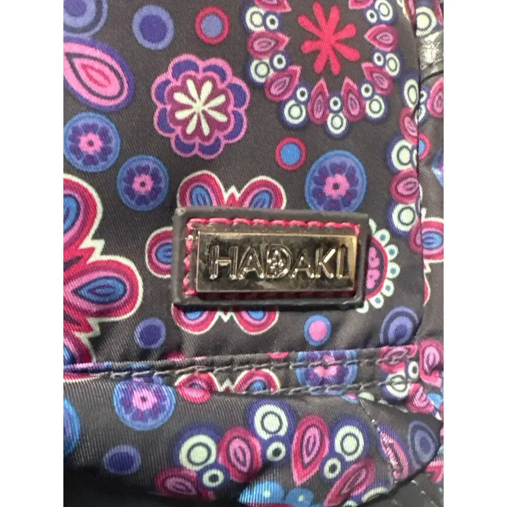 Hadaki Floral Paisley Sling Backpack Multicolor Crossbody Travel Shoulder Bag